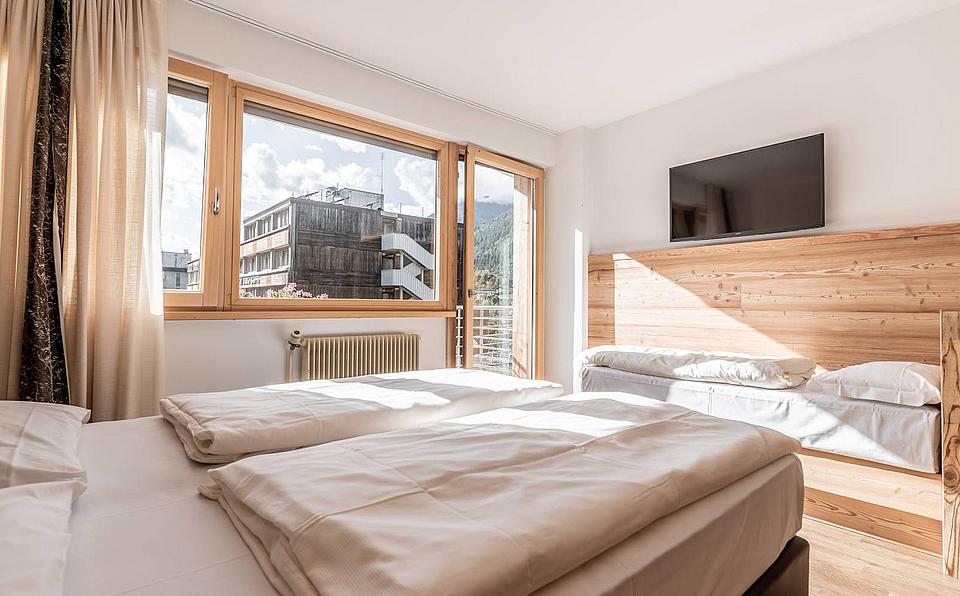 Double room with balcony, Mezzana, Trentino Double room with balcony, Mezzana, Trentino